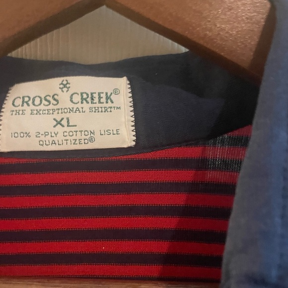 Cross Creek Mens Polo Shirt with Buttons-Xl - Picture 3 of 5